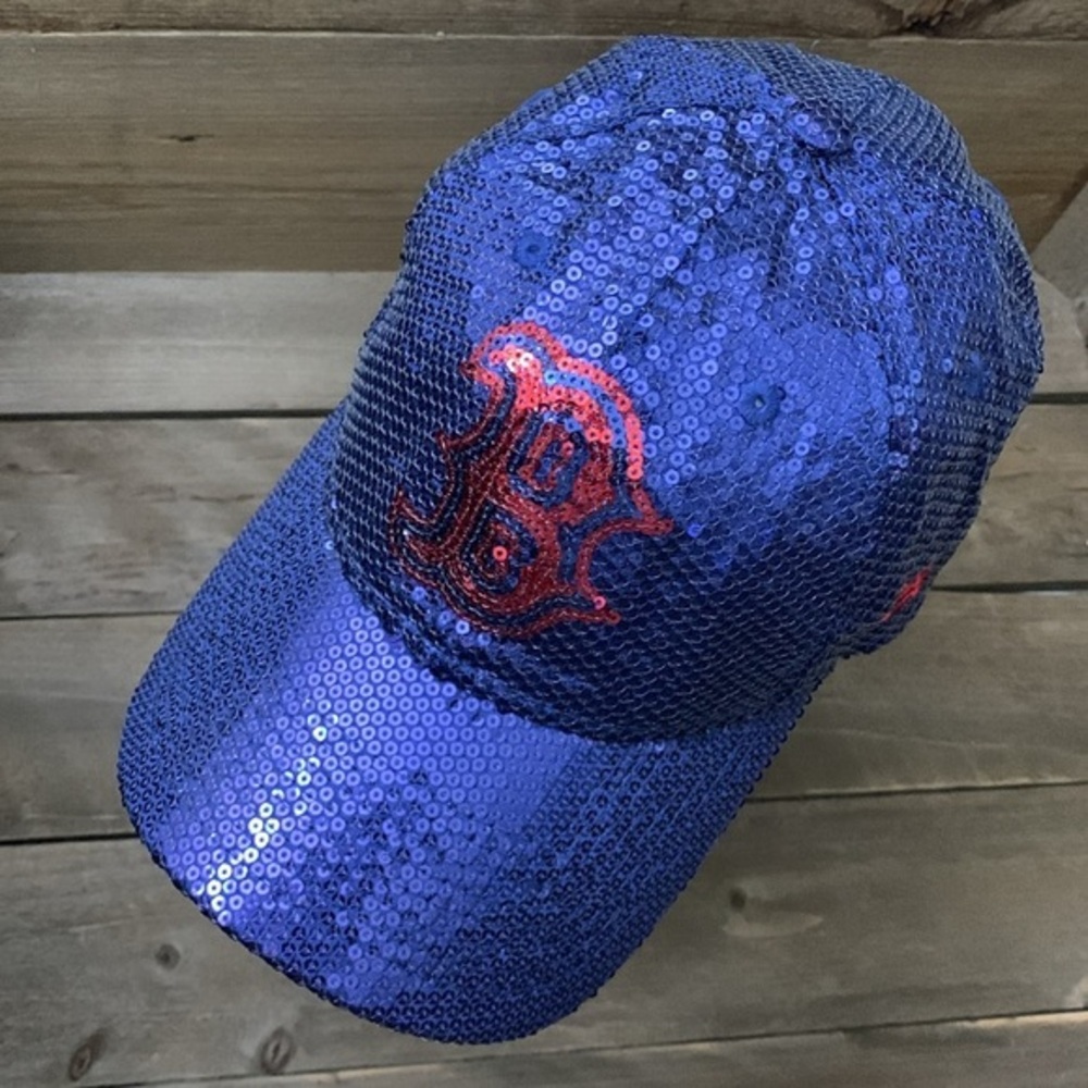 BOSTON RED SOX Victoria's Secret PINK LIMITED EDITION BLING SEQUIN SPARK…